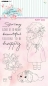 Preview: Studio Light Clear Stamp Transparenter Stempel Little Blossom Poppy Love