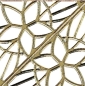 Preview: Stickerbogen 10 x 23 cm Corners Christmas Star gold