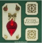 Preview: Stickerbogen 10 x 23 cm Xmas Assortment silber