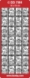 Preview: Stickerbogen 10 x 23 cm Santa /  Sealers gold