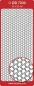 Preview: Stickerbogen 10 x 23 cm Over 500 Stars gold