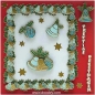 Preview: Stickerbogen 10 x 23 cm Over 500 Stars gold