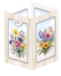 Preview: Reddy Cards Tischleuchten mit Wildblumen transparent