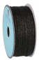 Preview: Lurex Tresse 5 mm pro Meter schwarz