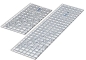 Preview: TrueCut Patchworklineal Maßeinteilung inch 6,5 x 24,5 inch