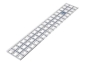Preview: TrueCut Patchworklineal Maßeinteilung inch 6,5 x 24,5 inch
