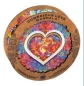 Preview: Unidragon Holz Puzzle "L" 350 Teile Mandala Conscious Love
