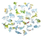 Preview: Unidragon Holz Puzzle 100 Teile Kids World Map