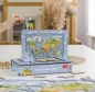 Preview: Unidragon Holz Puzzle 100 Teile Kids World Map