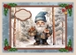 Preview: Reddy Cards Bastelset Niedliche Weihnachtswichtel