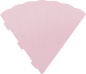 Preview: Schultüten Zuschnitt 69 cm rosa