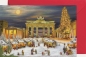 Preview: Miniadventskalender mit Umschlag Berlin Brandenburger Tor