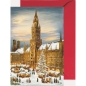 Preview: Miniadventskalender mit Umschlag München Rathaus