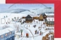 Preview: Miniadventskalender mit Umschlag Umgebindehäuser
