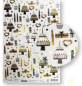 Preview: Artoz Creamotion Geburtstag schwarz / gold selbstklebend