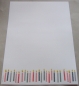 Preview: Artoz Andante Design Papier A4 Kerzen mit Effektfolie