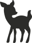 Preview: Knorr Prandell Motivstanzer gross Bambi