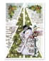 Preview: Reddy Cards 3D Weihnachtsbaumkarten Set traditionell
