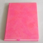 Preview: Caspari A 5 Journal iridescent Fuchsia