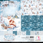 Preview: Ciao Bella 12 x 12 Inch Pad Winter Journey Patterns