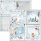 Preview: Ciao Bella 12 x 12 Inch Pad Winter Journey Patterns
