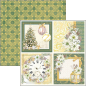 Preview: Ciao Bella 8 x 8 Inch Paper Pad Sparkling Christmas
