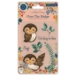 Preview: Craft Consortium Clear Stamp Transparenter Stempel Olivia the Owl
