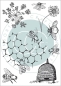 Preview: Craft Consortium Tell the Bees Special Edition Clear Stamp Transparenter Stempel Animals