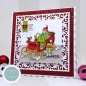 Preview: Craft Consortium Clear Stamp Transparenter Stempel Made by Elves Sleigh