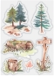 Preview: Craft Consortium Clear Stamp Transparenter Stempel In the Forest