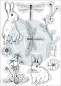 Preview: Craft Consortium Clear Stamp Transparenter Stempel Wildflower Meadow Special Edition