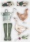 Preview: Craft Consortium Clear Stamp Transparenter Stempel Gardeners Delight