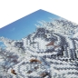 Preview: Craft Buddy CCK-A8 Crystal Card Kit Snowy White Tigers
