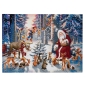 Preview: Craft Buddy CAK-A54 Framed Crystal Art Holzrahmen Christmas in the Forest