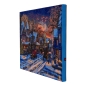 Preview: Craft Buddy CAK-XLED2 Framed LED Crystal Art Holzrahmen Small Town Christmas
