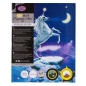 Preview: Craft Buddy CAK-XLED14 Framed LED Crystal Art Holzrahmen Moonlight Unicorn
