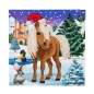 Preview: Craft Buddy CCK-XM37 Crystal Card Kit 18 x 18 cm Winter Horse