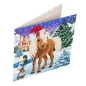 Preview: Craft Buddy CCK-XM37 Crystal Card Kit 18 x 18 cm Winter Horse