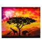 Preview: Craft Buddy CAK-XLED16 Framed LED Crystal Art Holzrahmen Savannah Lights