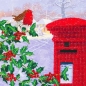 Preview: Craft Buddy CCK-XM56 Crystal Card Kit Robin & Postbox