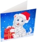 Preview: Craft Buddy CCK-XM57 Crystal Card Kit Christmas White Tiger