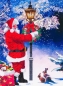 Preview: Craft Buddy CCKXL-10 Giant Crystal Art Card 21 x 29 cm Santa's Walk