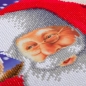 Preview: Craft Buddy CAK-A110L Framed Crystal Art Holzrahmen Santa's Best Friends
