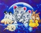 Preview: Craft Buddy CAK-A127L Framed Crystal Art Holzrahmen Moonlight Fantasy