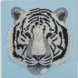 Preview: Craft Buddy CCK-A77 Crystal Card Kit White Tiger Head