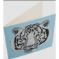 Preview: Craft Buddy CCK-A77 Crystal Card Kit White Tiger Head