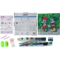 Preview: Craft Buddy CAK-DNY703M Framed Crystal Art Holzrahmen Minnie and Mickey