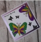 Preview: Crystal Art A6 Stamps Kristallkunst Stempel Flutterby Butterfly