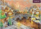 Preview: Craft Buddy CAK-TK9XL Framed Crystal Art Holzrahmen Thomas Kinkade Spirit of Christmas