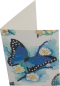 Preview: Craft Buddy CCK-10x15B1 Crystal Art Card Blue Butterfly
